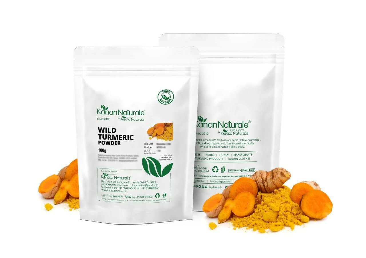 Kerala Naturals Wild Turmeric Powder - Distacart