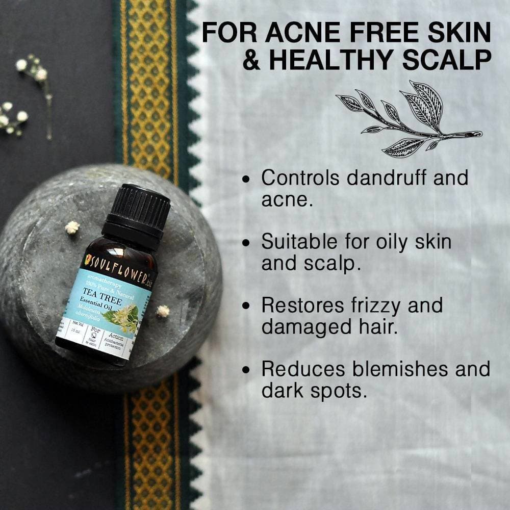 Soulflower Tea Tree Essential Oil - Distacart