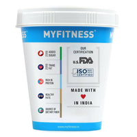 Thumbnail for Myfitness All Natural Unsweetened Peanut Butter Crunchy - Distacart
