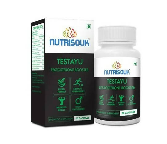 Nutrisouk Testayu Testosterone Booster Capsules - Distacart