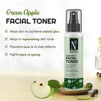 Thumbnail for NutriGlow Advanced Organic Green Apple Facial Toner - Distacart