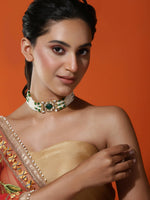 Thumbnail for Women's Gold-Plated Necklace - Ruby Raang - Distacart