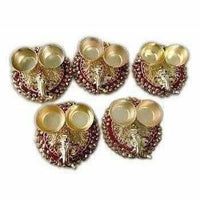 Thumbnail for Ganesh Haldi Kumkum Holder - 1 Piece - Distacart