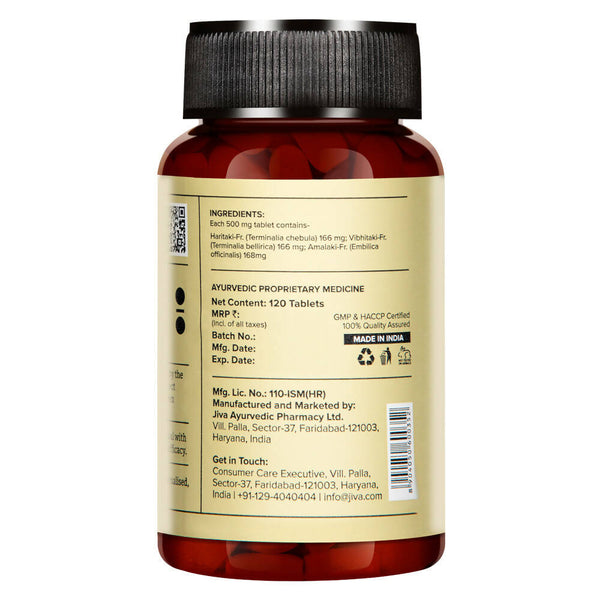 Jiva Ayurveda Triphala Tablets - Distacart