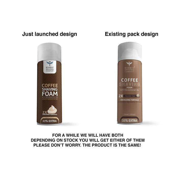 Bombay Shaving Company Coffee Shaving Foam with Macadamia