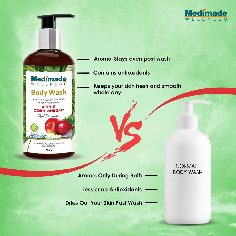 Medimade Wellness Apple Cider Vinegar Body Wash - Distacart