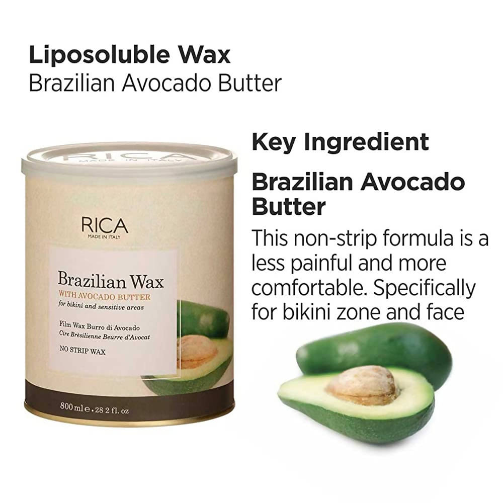 Rica Brazilian Wax with Avocado Butter - Distacart
