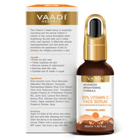 Thumbnail for Vaadi Herbals 20% Vitamin C Face Serum With Advanced Brightening Formula - Distacart