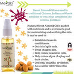 Thumbnail for Meraki Essentials Sweet Almond Oil - Distacart