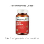 Thumbnail for TrueBasics Heart Omega 3 Antarctic Krill Oil Capsules - Distacart