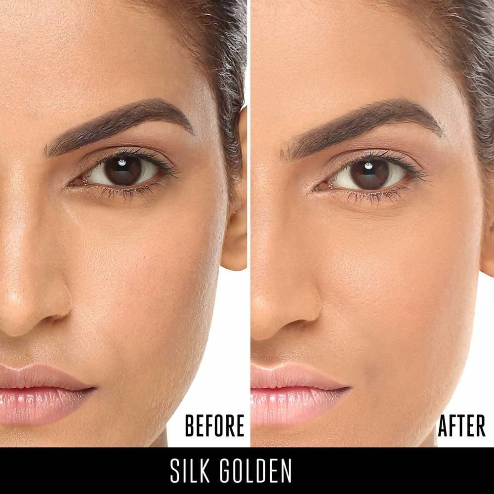 Lakme 9 To 5 Primer With Matte Powder Foundation Compact - Silky Golden - Distacart