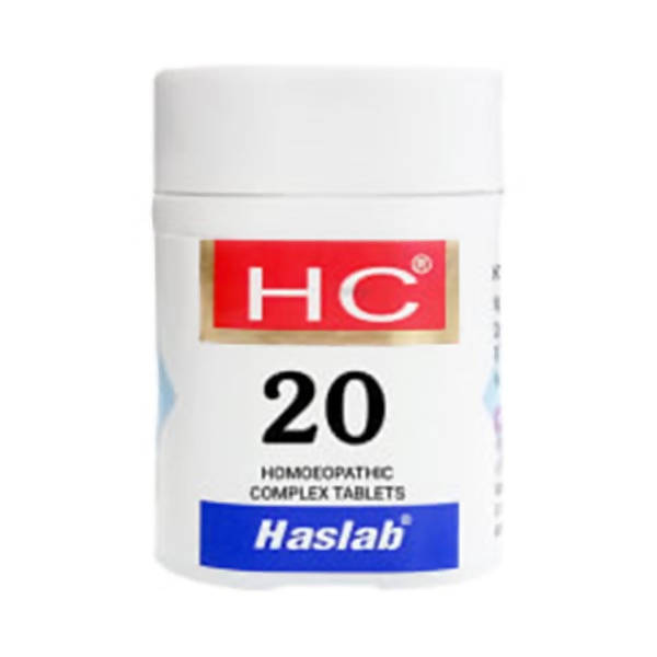 Haslab HC 20 Nux Vomica Complex Tablets - Distacart