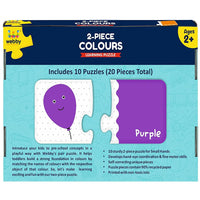 Thumbnail for Webby Colors 2 Pieces Learning Pack Jigsaw Puzzle For Kids - Distacart