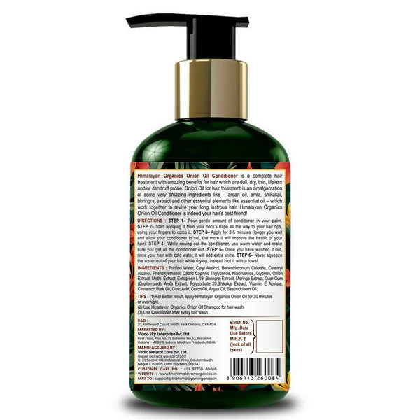 Himalayan Organics Onion Oil Conditioner - Distacart