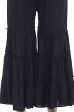 Thumbnail for Mominos Fashion Reyon Cotton Black Palazzo - Distacart