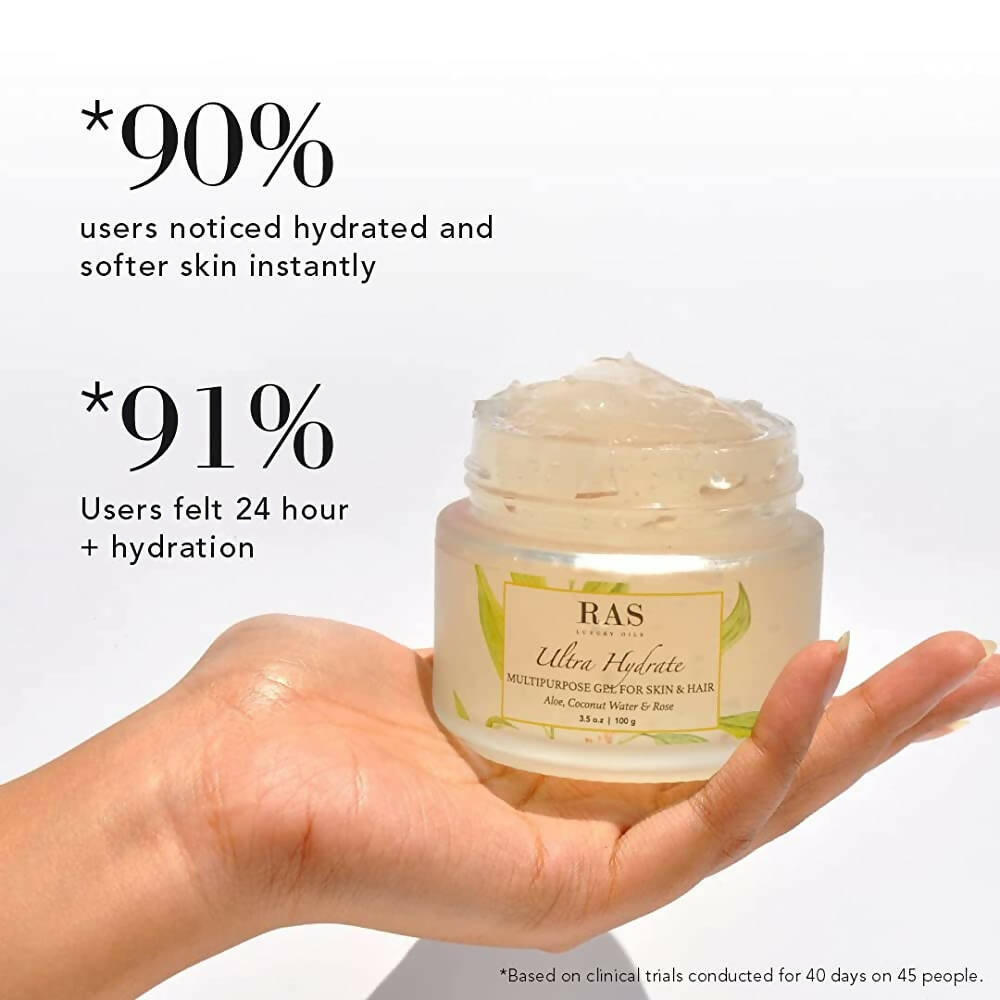 Ras Luxury Oils Ultra Hydrate Multi-Purpose Gel for Skin & Hair - Distacart