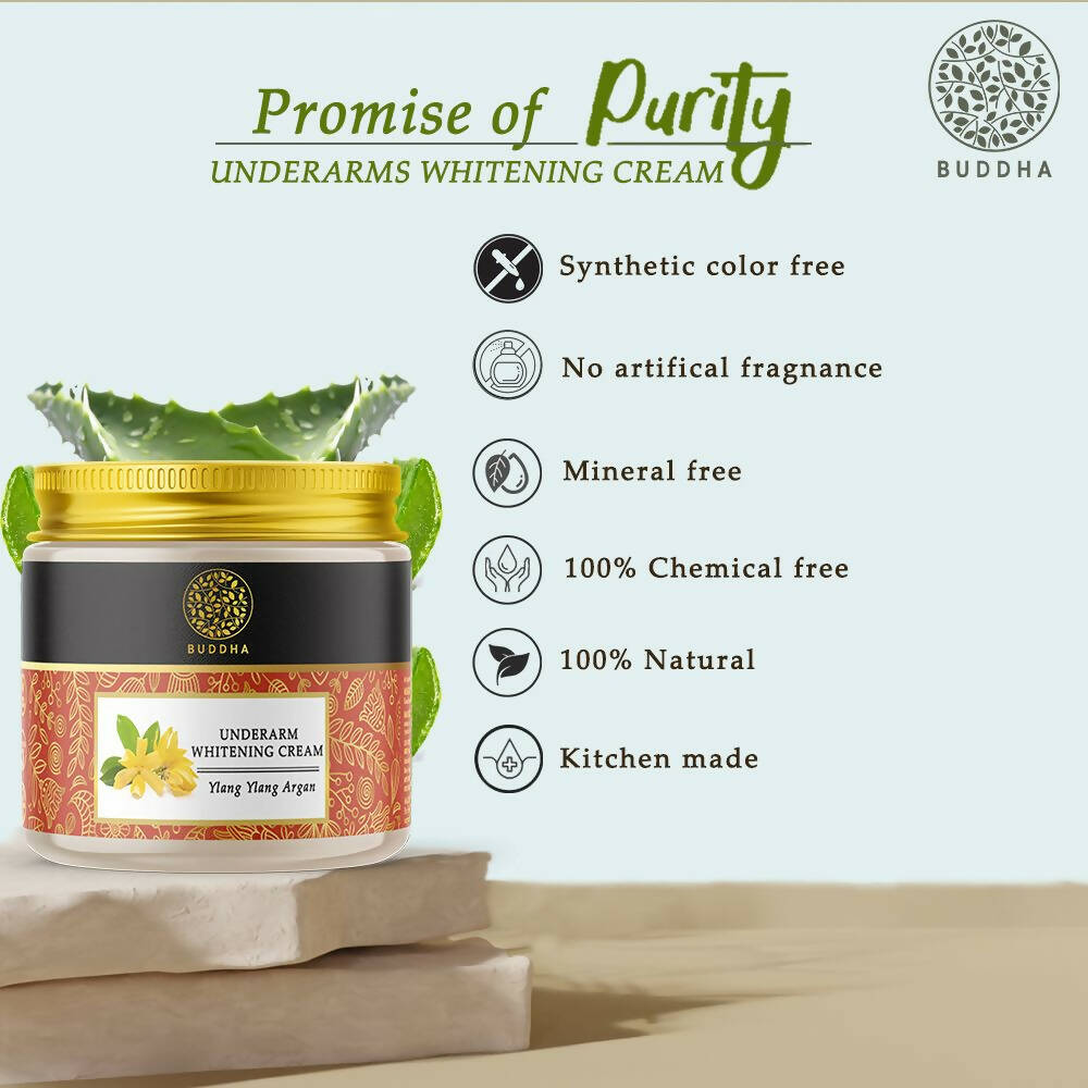 Buddha Natural Underarm Whitening Cream - Distacart