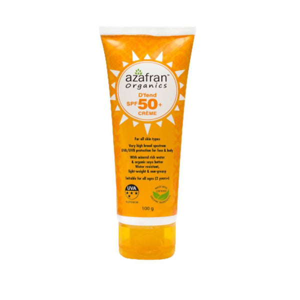 Azafran Organics D’fend SPF 50+ Creme - Distacart