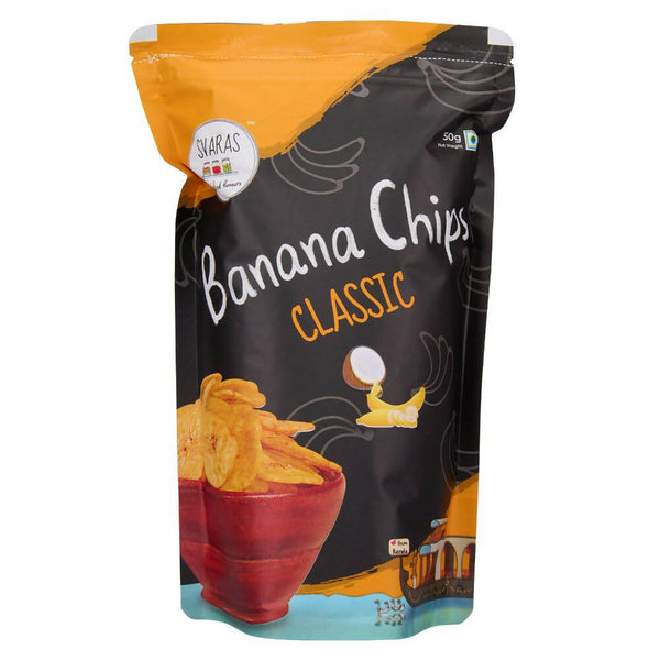 Svaras kerala banana chips classic 50g (1)