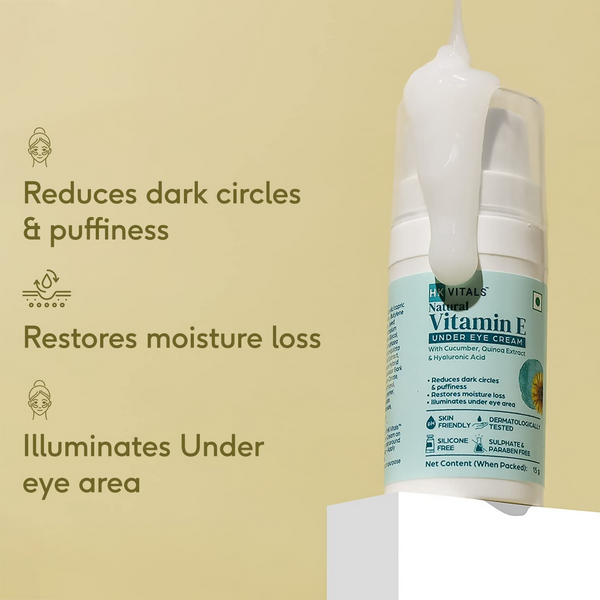 HK Vitals Vitamin E Under Eye Cream - Distacart