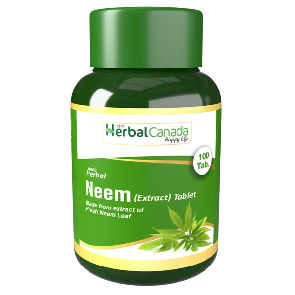 Herbal Canada Neem Extract Tablets - Distacart