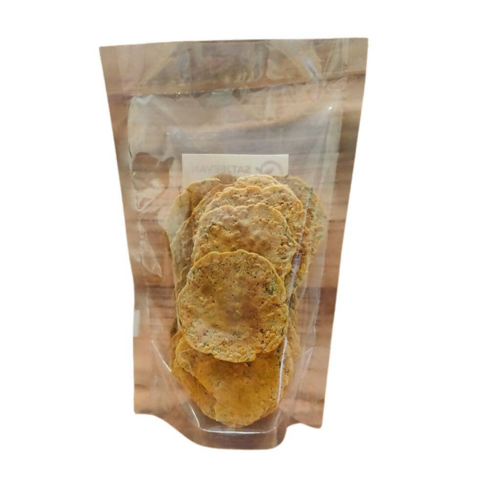 Satjeevan Organic Jowar Coriander Crunchies - Distacart