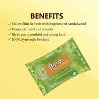 Thumbnail for Bello Herbals Sandal Soap Handcrafted Glycerin Based Soap - Distacart