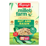 Thumbnail for Bagrry's Millet Farm Nut & Raisin Muesli with Jowar and Ragi - Distacart