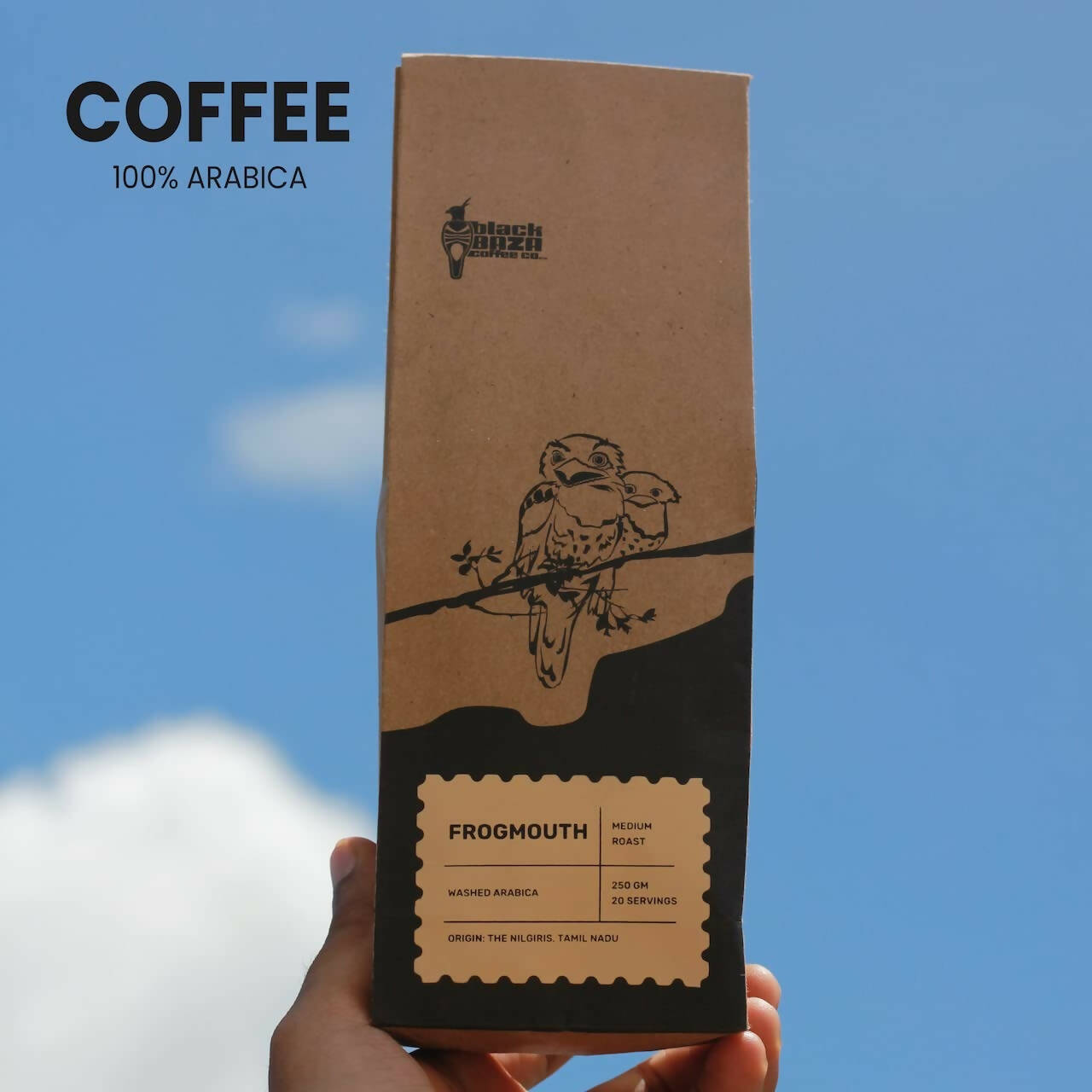 Black Baza Coffee Frogmouth - Distacart