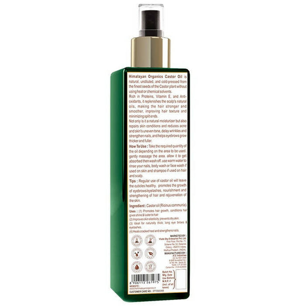 Himalayan Organics Castor Oil - Distacart