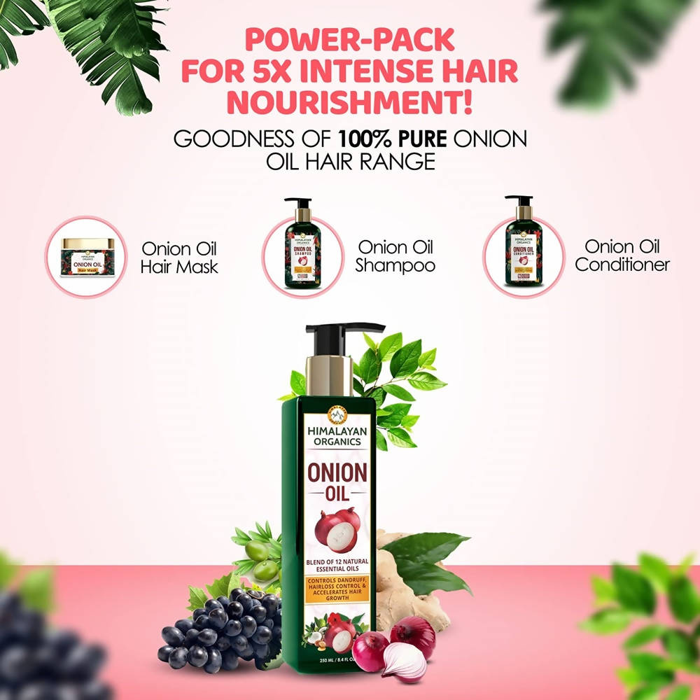 Himalayan Organics Onion Oil - Distacart