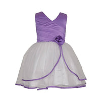 Thumbnail for Asmaani Baby Girl Multi Color Satin Knee Length Frock (AS-DRESS_22027) - Distacart