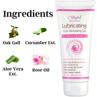 Thumbnail for Vigini Natural Actives Vaginal Lubricant, Lubricating Cum Stimulating Lube Gel - Distacart