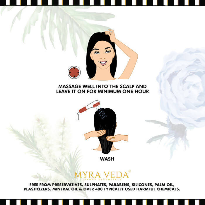 Myra Veda Milk Therapy Hair Oil