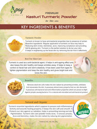 Thumbnail for Spag Herbals Premium Kasturi Turmeric Powder - Distacart