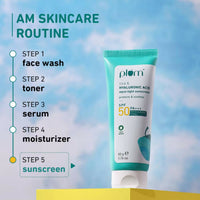 Thumbnail for Plum Cica & Hyaluronic Acid SPF 50 PA+++ Sunscreen - Distacart