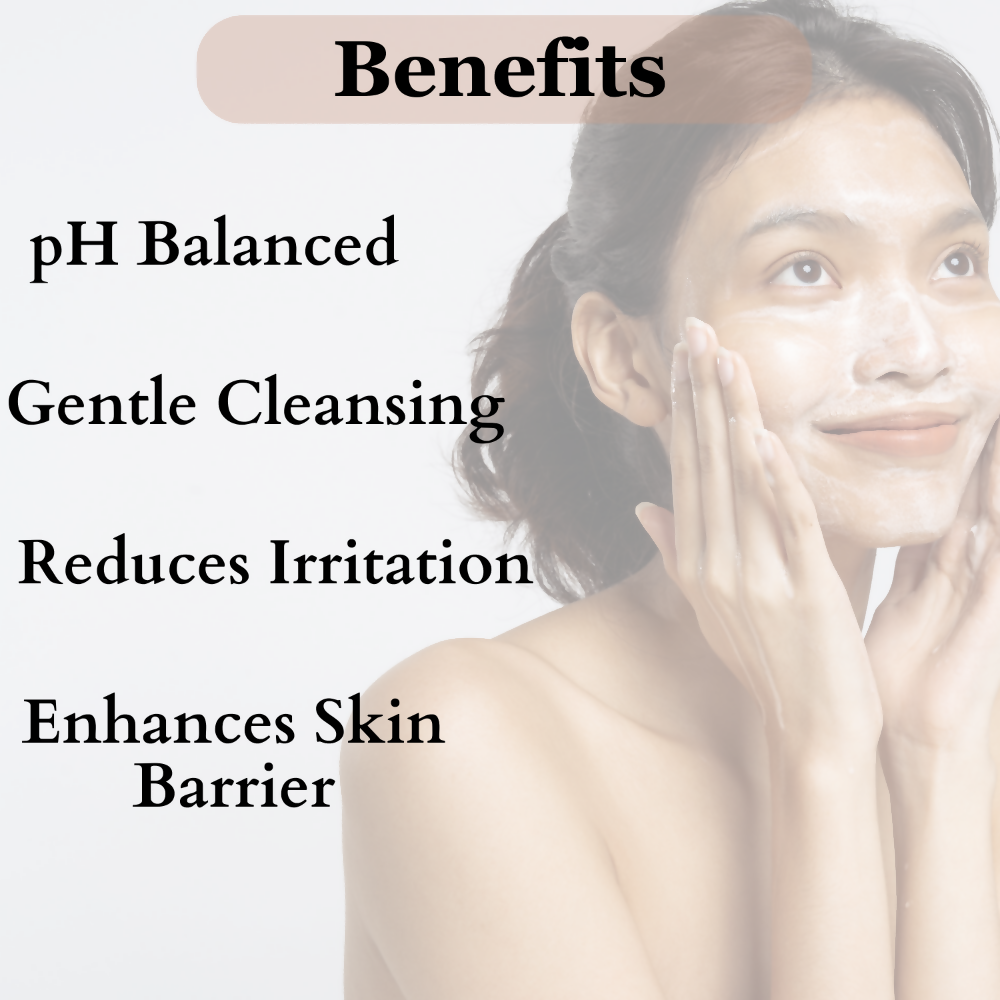 Dermistry Sensitive & Dry Skin Care Calming Soothing Face Wash Safe Cleansing D Biotin & Vitamin E - Distacart
