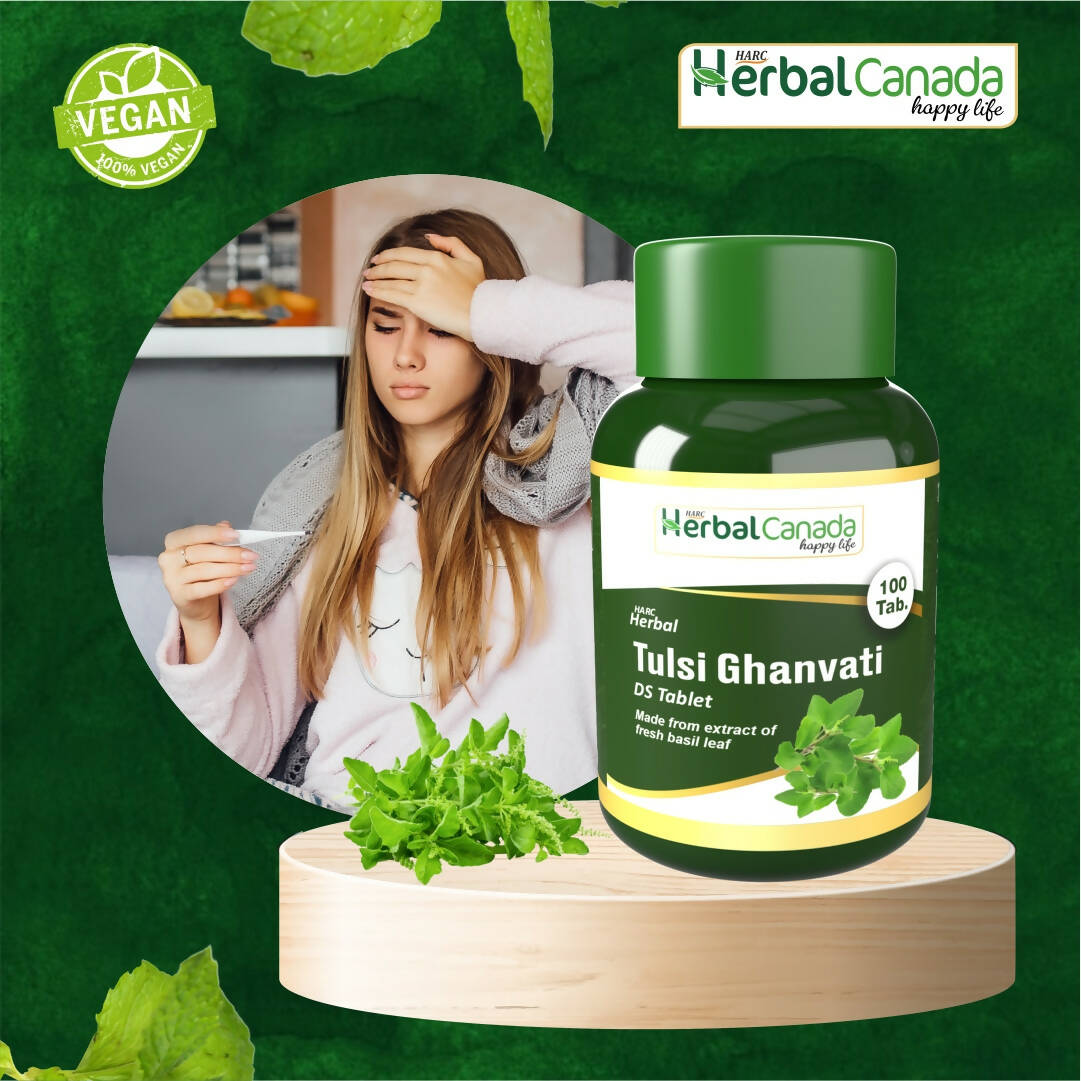 Herbal Canada Tulsi Ghanvati Tablets - Distacart