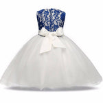 Thumbnail for Asmaani Baby Girl Multi Color Satin A-Line Maxi Full Length Dress (AS-DRESS_22050) - Distacart
