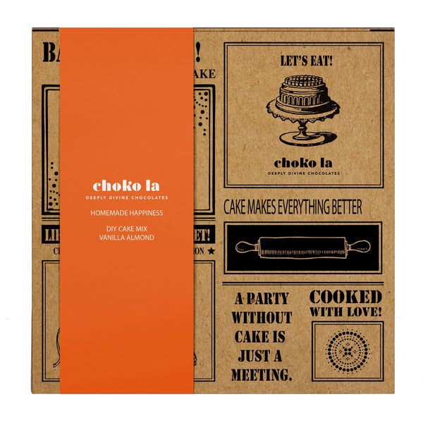 Choko La Homemade Happiness DIY Cake Vanilla Almond Mix