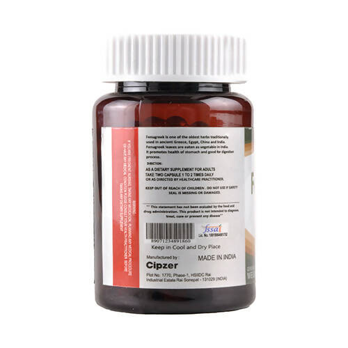 Cipzer Fenugreek Capsules - Distacart