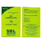 Thumbnail for SBL Homeopathy Bio Combination 15 Uterine Tonic
