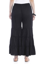 Thumbnail for Mominos Fashion Reyon Cotton Black Palazzo - Distacart