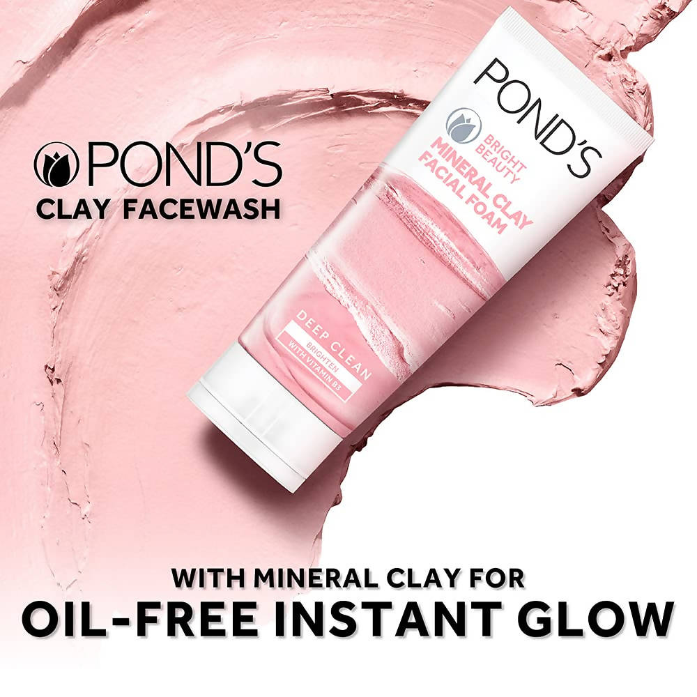Bright Beauty Mineral Clay Facial Foam