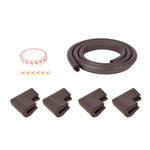 Thumbnail for Safe-O-Kid Unique High Density 2 Mtr Long U - Shaped 4 Edge Guards With 16 Corner Cushions - D.Brown - Distacart