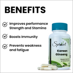 Thumbnail for Sprowt Korean Red Ginseng Capsules - Distacart