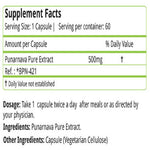 Thumbnail for Nature's Velvet Punarnava Pure Extract Capsules