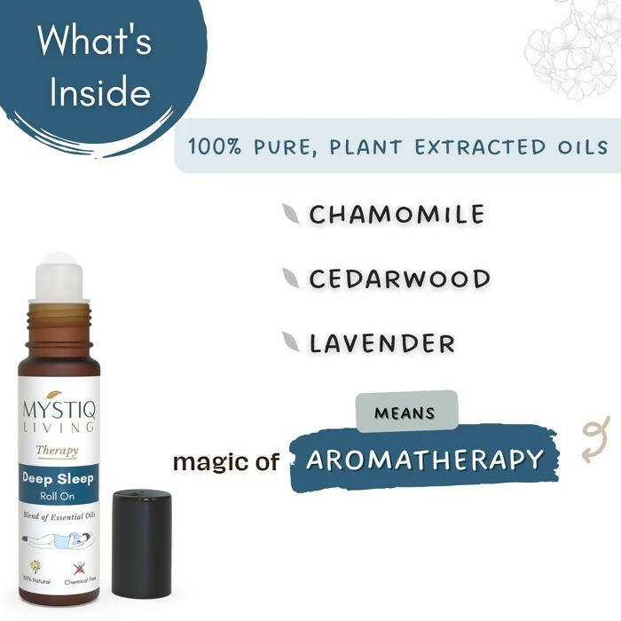 Mystiq Living Therapy Deep Sleep Roll On - Distacart