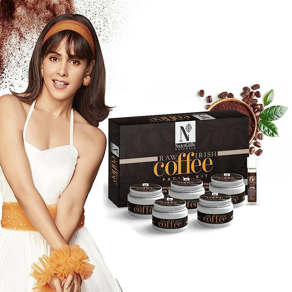 NutriGlow Natural’s Raw Irish Coffee Facial Kit - Distacart