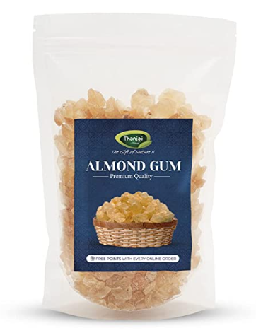 Thanjai Natural Almond Gum Badam Pisin Gum - Distacart